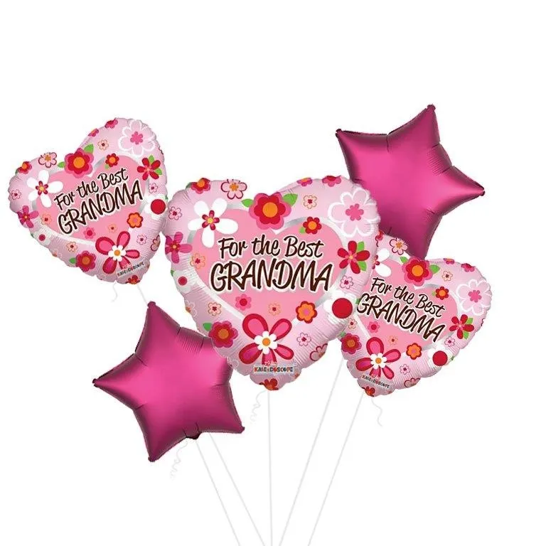 Best Grandma Heart Balloon
