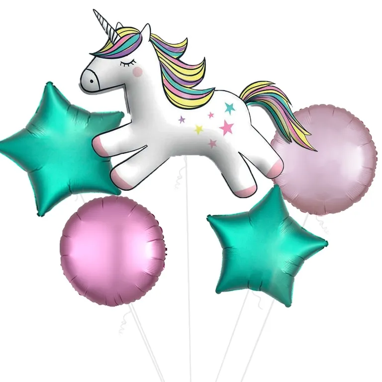 Unicorn Shaped Foil Balloon