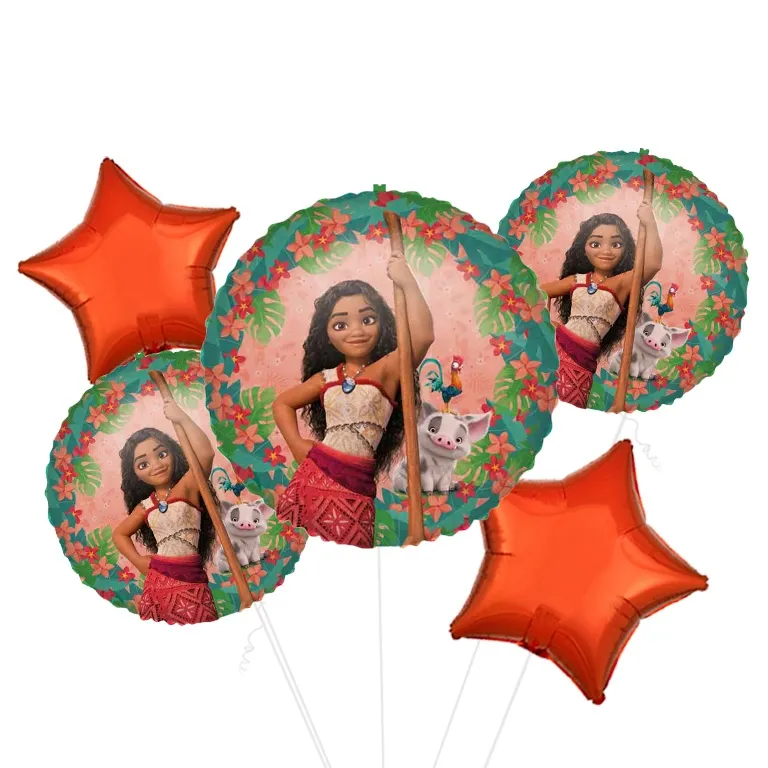 Moana 2 Round Foil Balloon