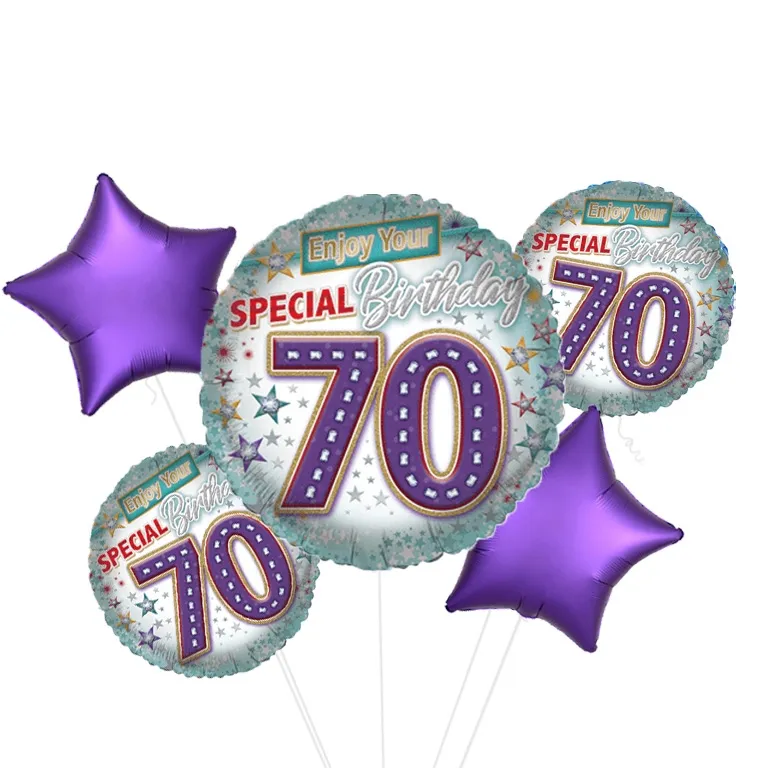 Special Celebration Age 70 Foil Balloon