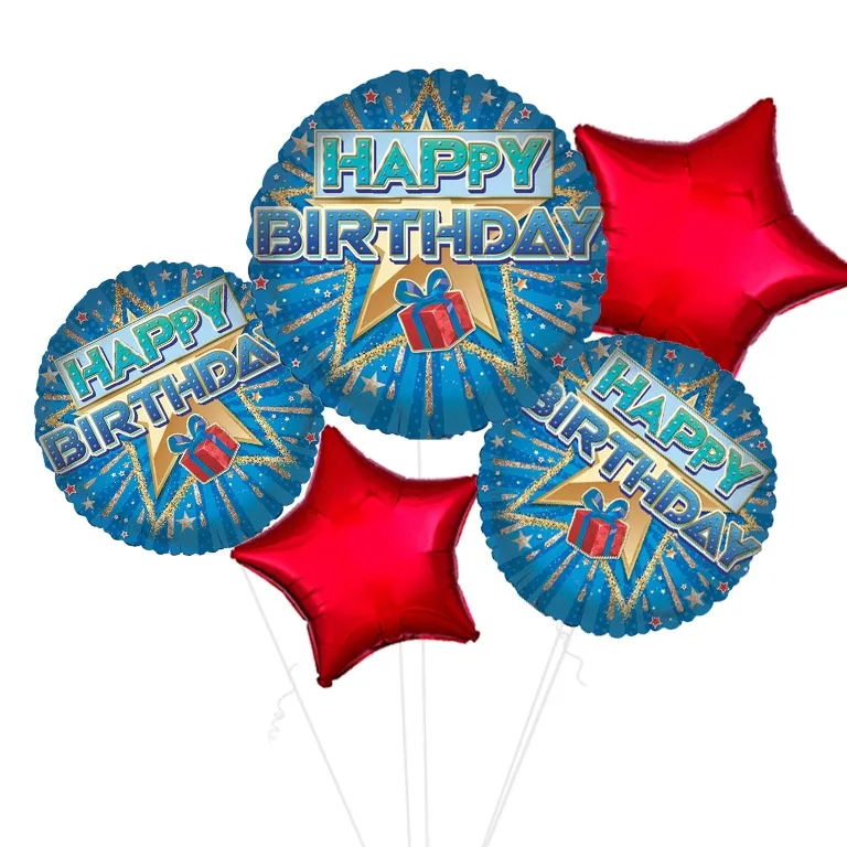 Special Celebration Birthday Present Foil Balloon