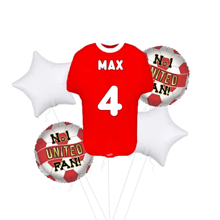 Red Football Shirt SuperShape Balloon