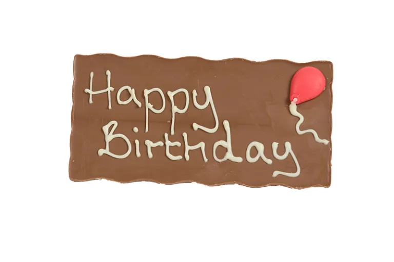 Chocolate Message Bar