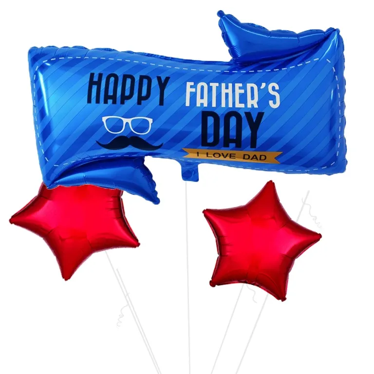 Happy Fathers day Supershape Banner Balloon