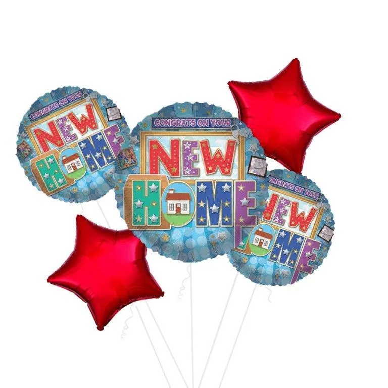 New Home Congrats Foil Balloon