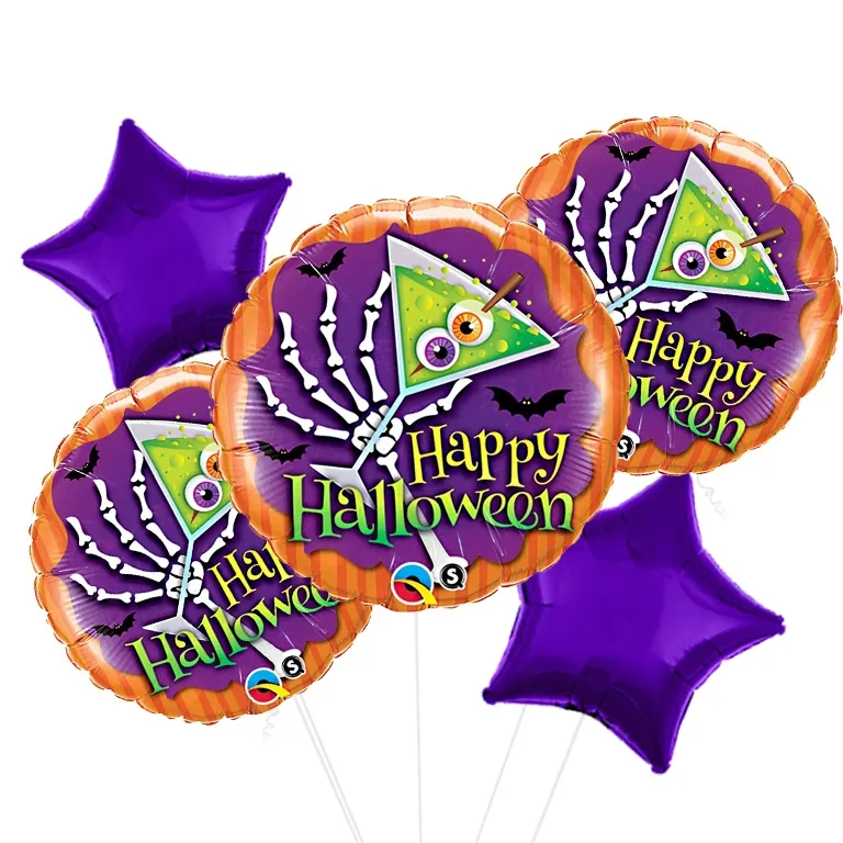 Happy Halloween Skeleton Balloon
