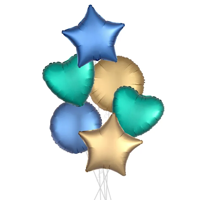 Mermaid Mix Satin Party Bouquets