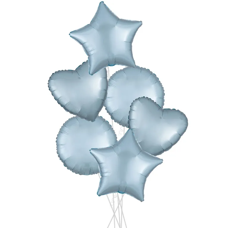 Blue Pastel Sartin Party Bouquets