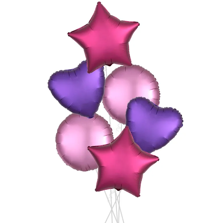 Princess Mix Satin Party Bouquets