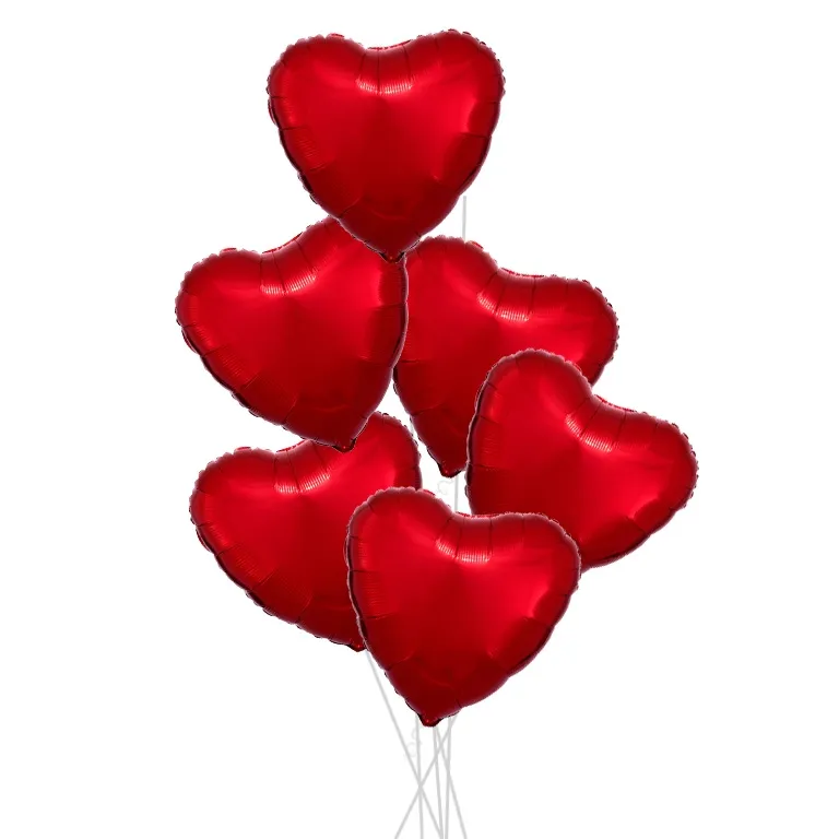 Red Hearts Party Bouquets
