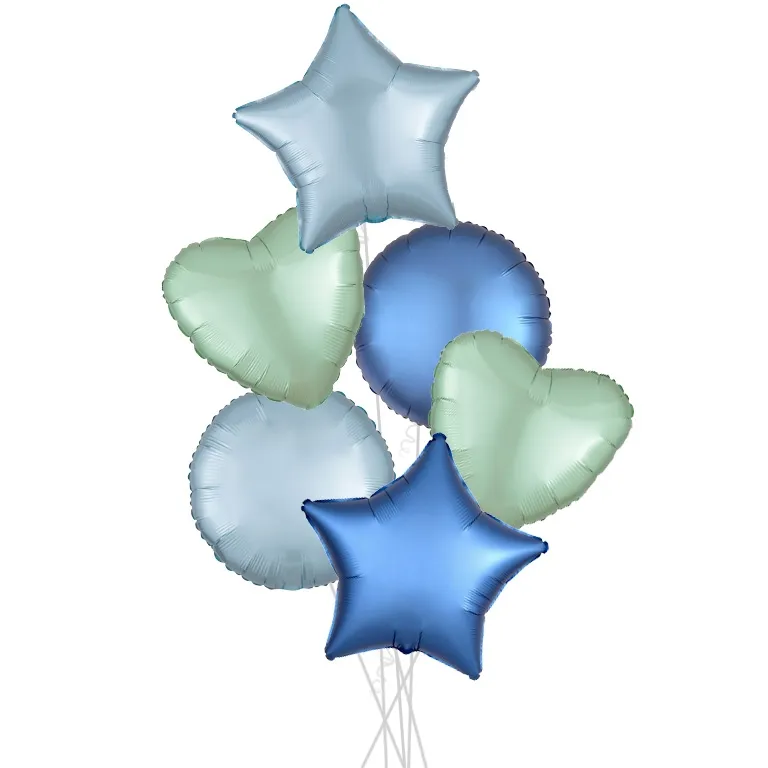 Seafoam Mix Party Bouquets