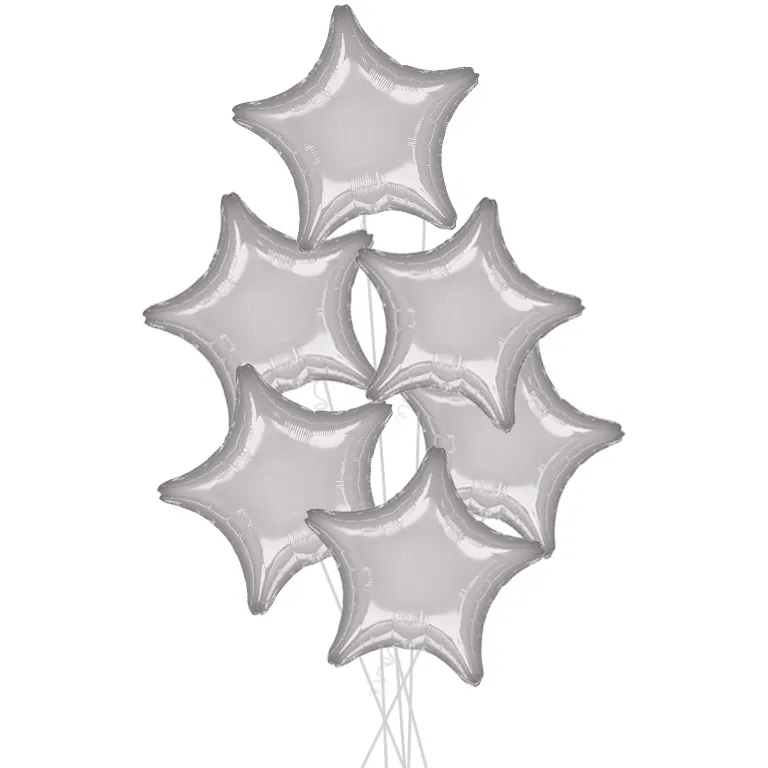 Silver Stars Party Bouquets