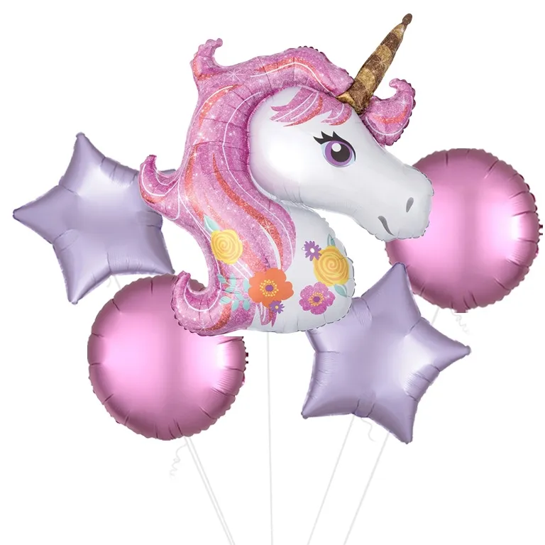 Sparkling Unicorn SuperShape Balloon