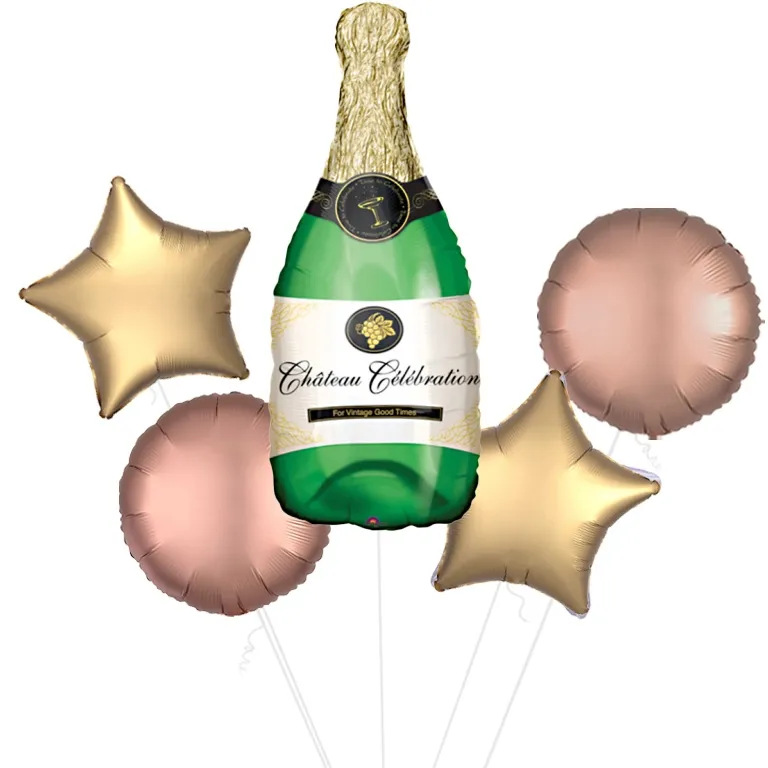 Champagne Celebration Supershape Balloon