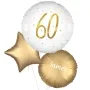 Elegant Sparkle White 60 Foil Balloon Bunch 3
