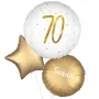 Elegant Sparkle White 70 Foil Balloon Bunch 3