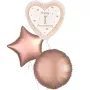 1st Anniversary Heart Shaped Foil Balloon