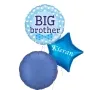 BIG BROTHER BLUE HOLOGRAPHIC FOIL BALLOON
