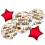 Construction Equipment Birthday Foil Balloon bunch 5
