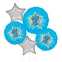 Blue Stars 7th Birthday Balloon Bouquet 5