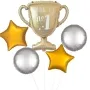 Trophy You're No.1 Foil Balloon bunch 5