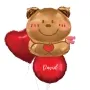Cute Love Bear Supershape Balloon