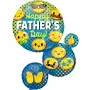 Emoji Cluster Fathers Day Balloon