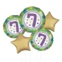 SpotOn 7th Happy Birthday 5 Balloons