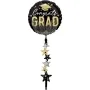 Stripes on Stripes Graduation Stars Airwalker Balloon Delivered