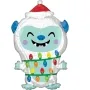 Laughing Yeti Christmas Shape Balloon