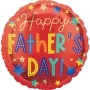 Happy Fathers Day Stars Balloon
