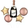 Cheers Confetti Bubbly Bottle Balloon