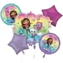 Gabby's Dollhouse Cloud Foil Balloon Bouquet Delivered