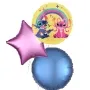 Stitch & Angel Foil Balloon bunch 3