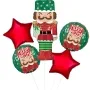 Nutcracker Workshop SuperShape Foil Balloon bunch 5