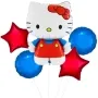 Hello Kitty Red and Blue Supershape Balloon