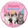 Happy Birthday Kittens Balloon