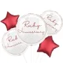 Happy 40th Anniversary Foil Balloon bunch 5