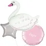 Smiling Swan Supershape Balloon