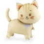 Beige Cat on Wheels Foil Balloon single