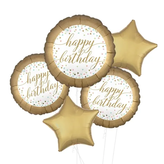 Classic Happy Birthday Balloon Helium Balloons Delivered UK