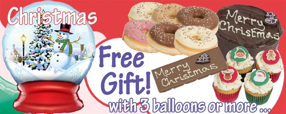 Inflated Christmas Balloons Delivered Inflated Christmas Balloons Delivered