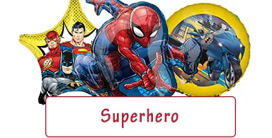 Superhero Balloons