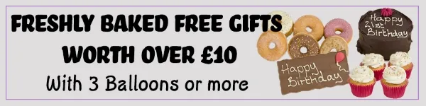 Free Gifts Worth over £10.00 with our inflated balloons Free Gifts Worth over £10.00 with our inflated balloons